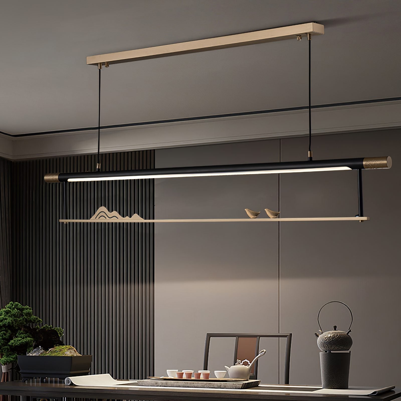 mountain-bird-modern-led-linear-pendant-light-brass-and-acrylic-fixture-for-dining-room