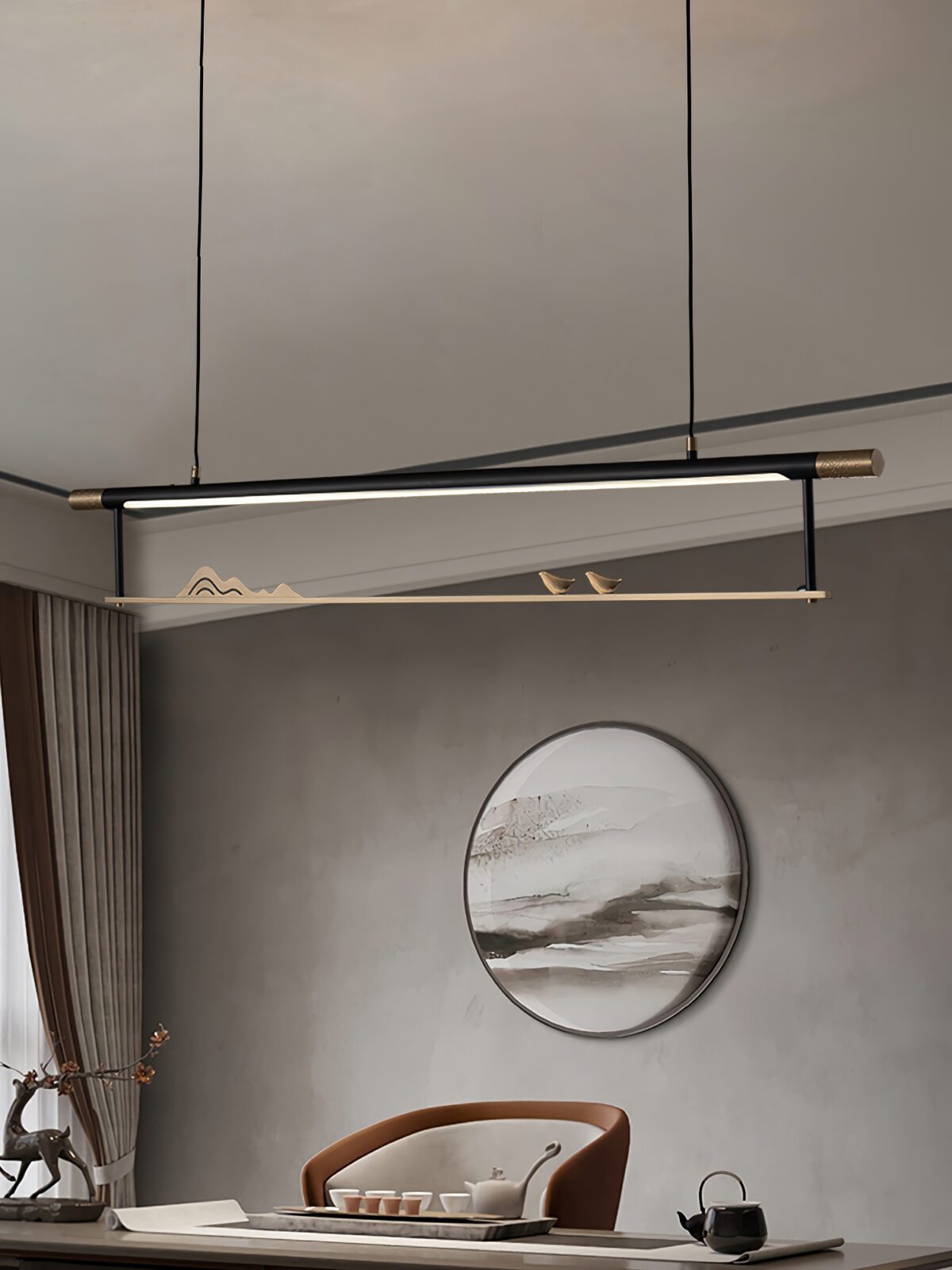 mountain-bird-modern-led-linear-pendant-light-brass-and-acrylic-fixture-for-dining-room