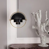 Modern Adjustable Deformed Ball Pendant Light with Multi Lite Shade Design for Dining Room
