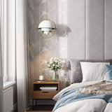 Modern Adjustable Deformed Ball Pendant Light with Multi Lite Shade Design for Dining Room