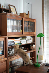 modern-mung-bean-sprout-banker-style-table-lamp-with-green-glass-shade