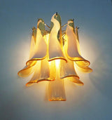 mid-century-murano-style-caramel-glass-petal-wall-sconce-light-fixture-for-elegant-home-decor