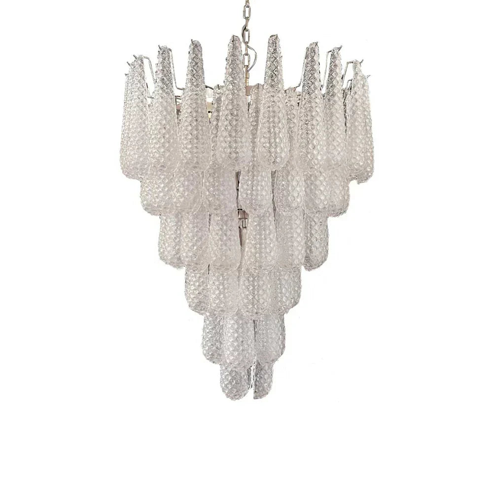 luxury-vintage-murano-glass-petals-drop-chandelier-elegant-transparent-glass-pendant-light