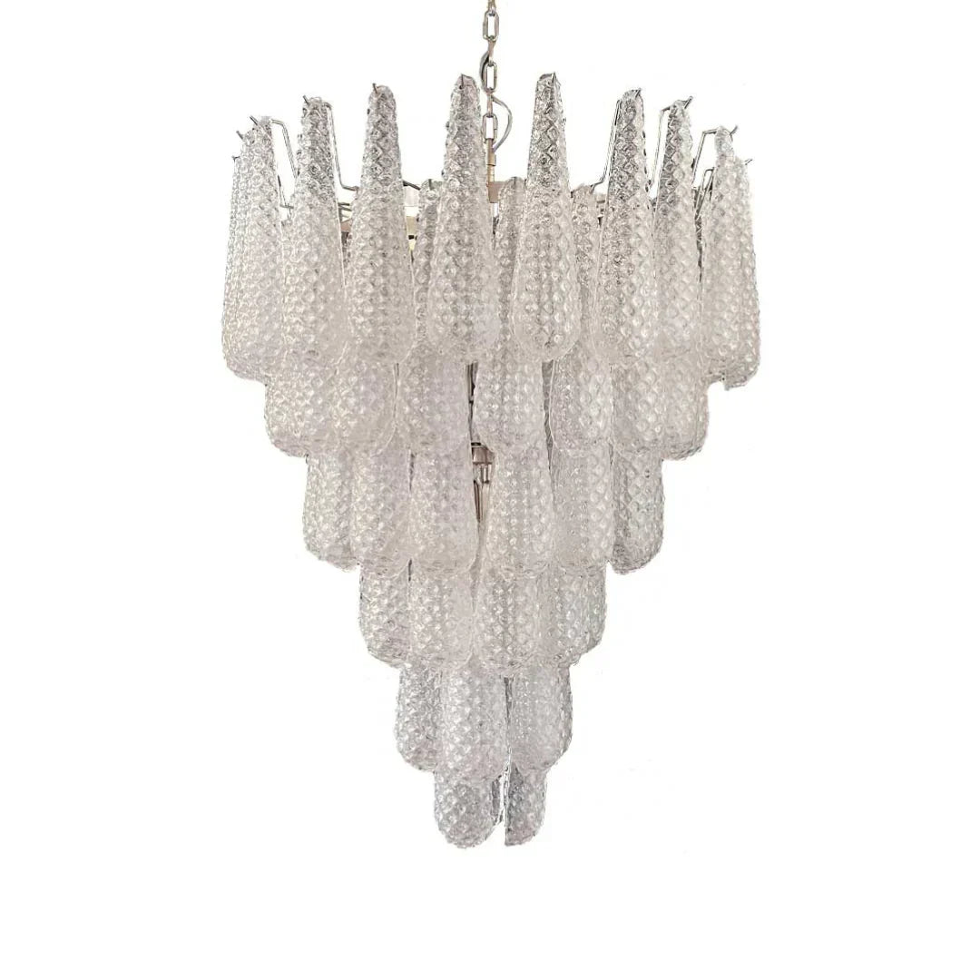 luxury-vintage-murano-glass-petals-drop-chandelier-elegant-transparent-glass-pendant-light