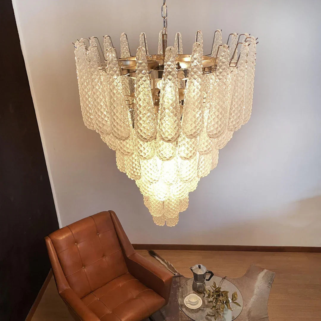 luxury-vintage-murano-glass-petals-drop-chandelier-elegant-transparent-glass-pendant-light