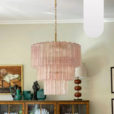 elegant-murano-style-pink-glass-tube-chandelier-luxury-round-pendant-light-fixture