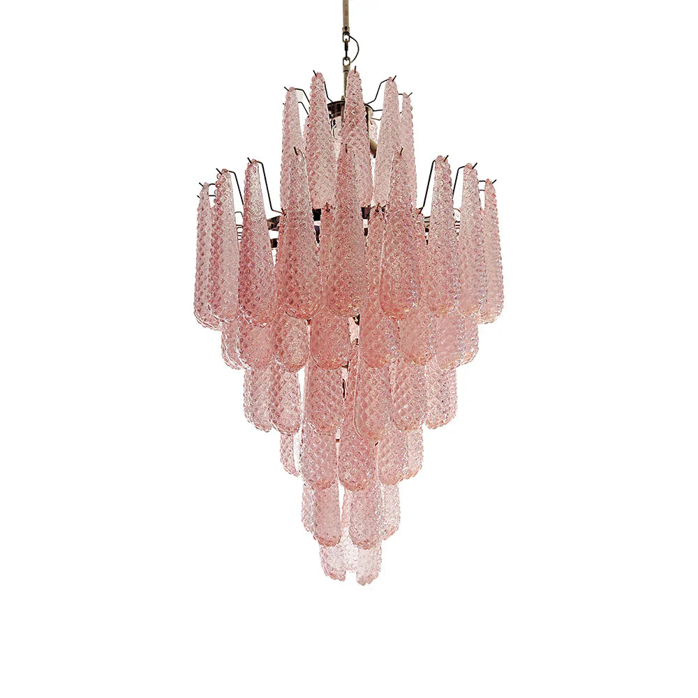 luxury-handblown-murano-pink-petals-glass-pendant-chandelier-lighting-fixture