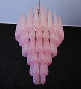luxury-handblown-murano-pink-petals-glass-pendant-chandelier-lighting-fixture