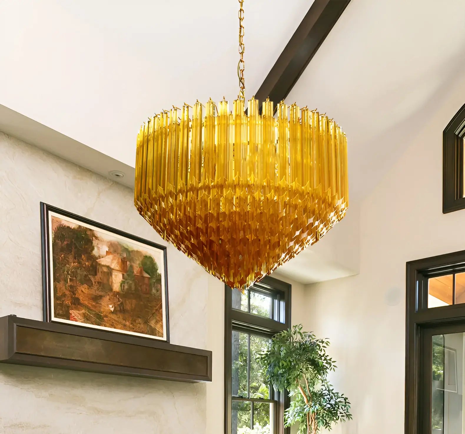handcrafted-murano-amber-glass-prism-chandelier-luxury-lighting-fixture