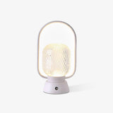 Portable Muse Cordless Table Lamp with Rechargeable Battery and Carry Handle for Indoor Use