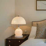 mid-century-modern-mushroom-glass-table-lamp-with-chrome-iron-base-for-bedside-and-living-room-decor
