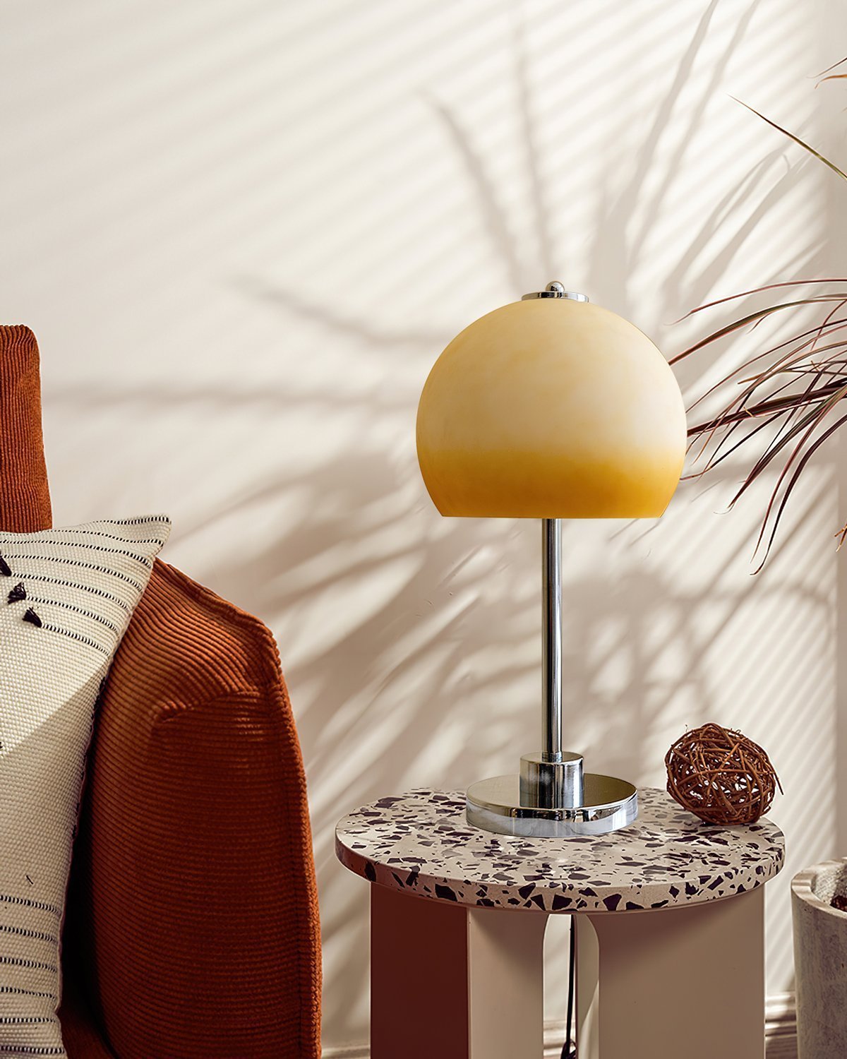 retro-gradient-yellow-glass-mushroom-table-lamp-with-chrome-finish-for-bedroom-and-living-room