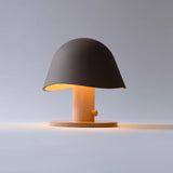 Modern Mushroom Silhouette Bedside Table Lamp for Living Room and Bedroom Decor