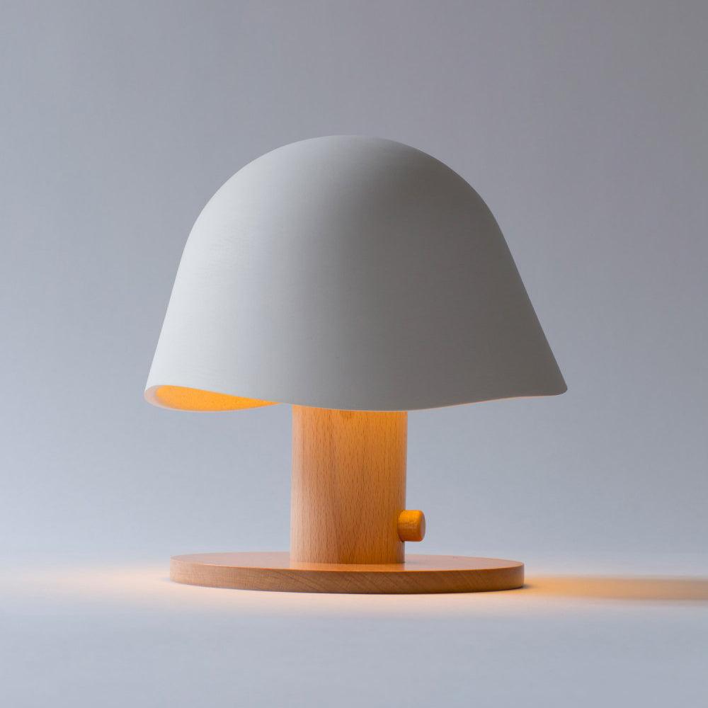 Modern Mushroom Silhouette Bedside Table Lamp for Living Room and Bedroom Decor