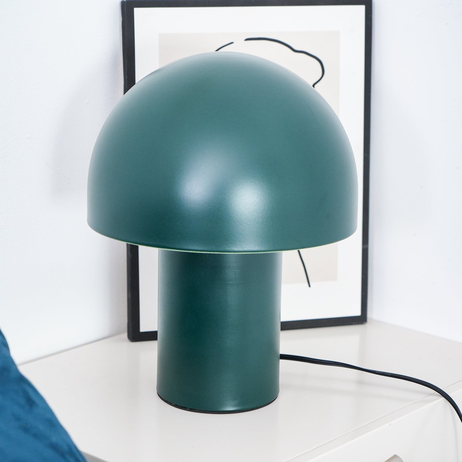 Modern Mushroom Umbrella LED Table Lamp for Bedside and Office Desk Decor