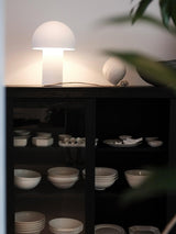 Modern Mushroom Umbrella LED Table Lamp for Bedside and Office Desk Decor