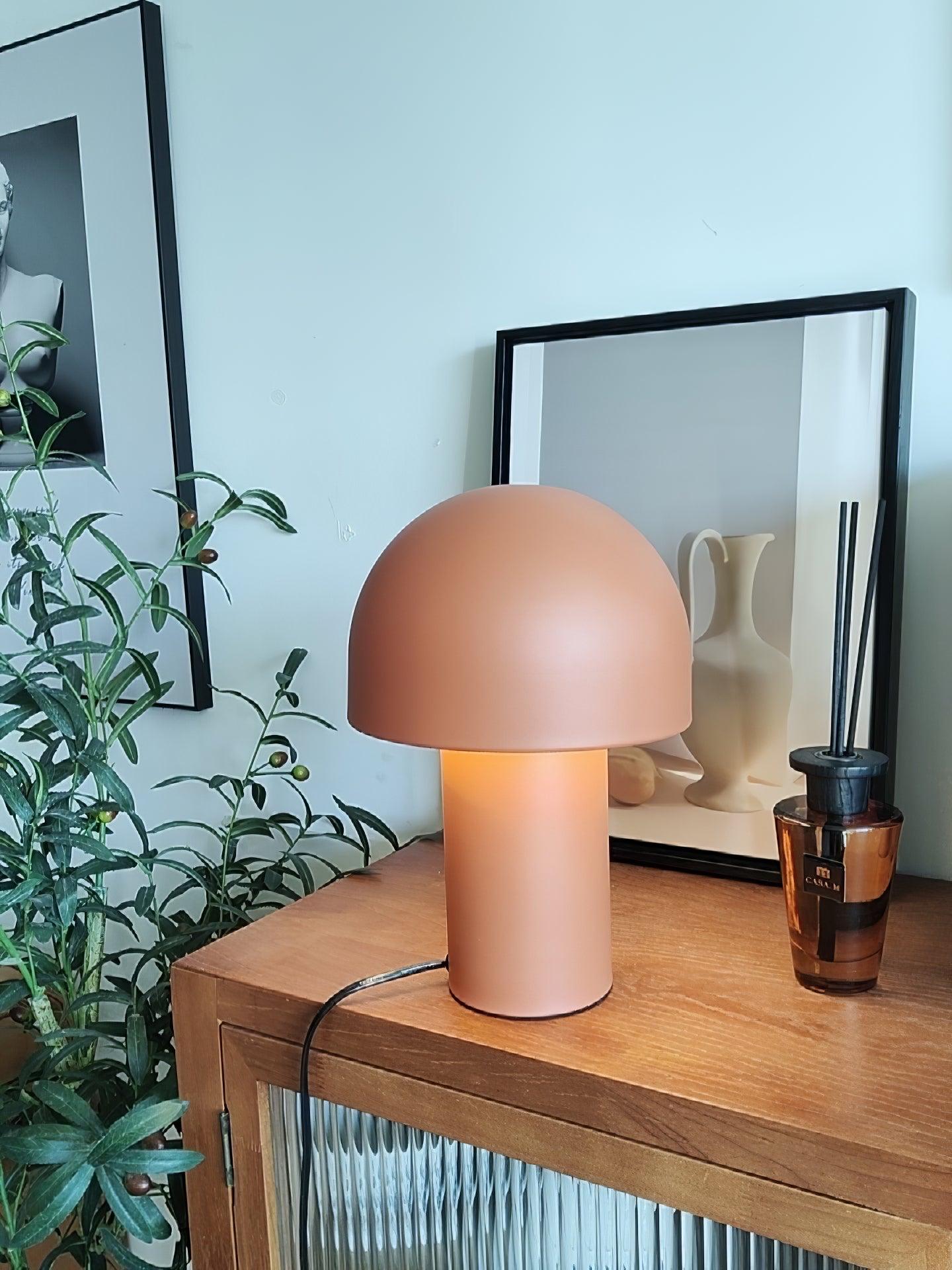 Modern Mushroom Umbrella LED Table Lamp for Bedside and Office Desk Decor
