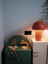 Modern Mushroom Umbrella LED Table Lamp for Bedside and Office Desk Decor
