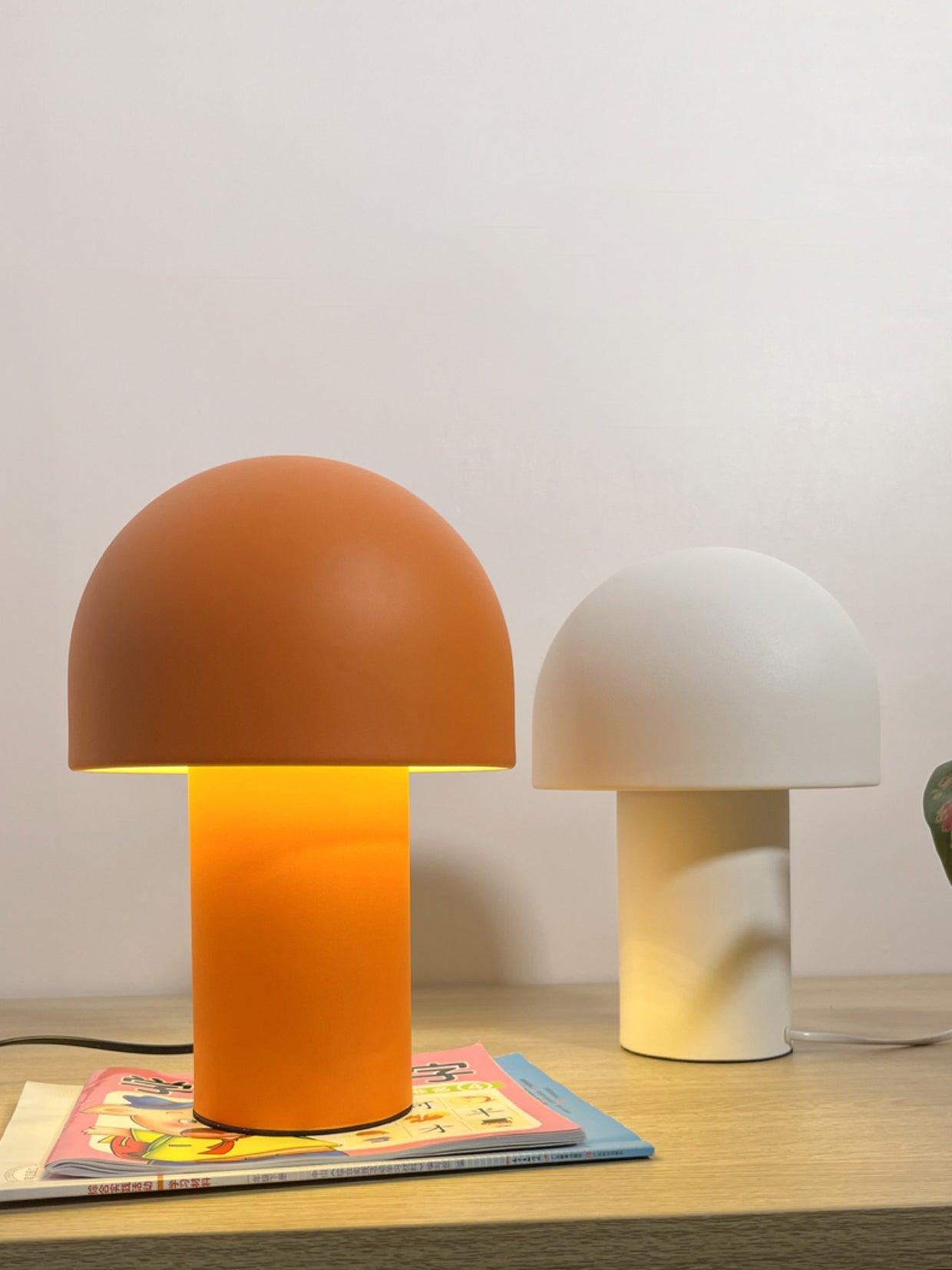 Modern Mushroom Umbrella LED Table Lamp for Bedside and Office Desk Decor