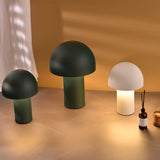 Modern Mushroom Umbrella LED Table Lamp for Bedside and Office Desk Decor