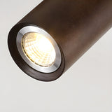 Modern Adjustable Natural Wood Beam Ceiling Spotlight LED Track Lighting