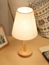 minimalist-nordic-wooden-bedside-lamp-with-white-fabric-drum-shade-for-modern-home