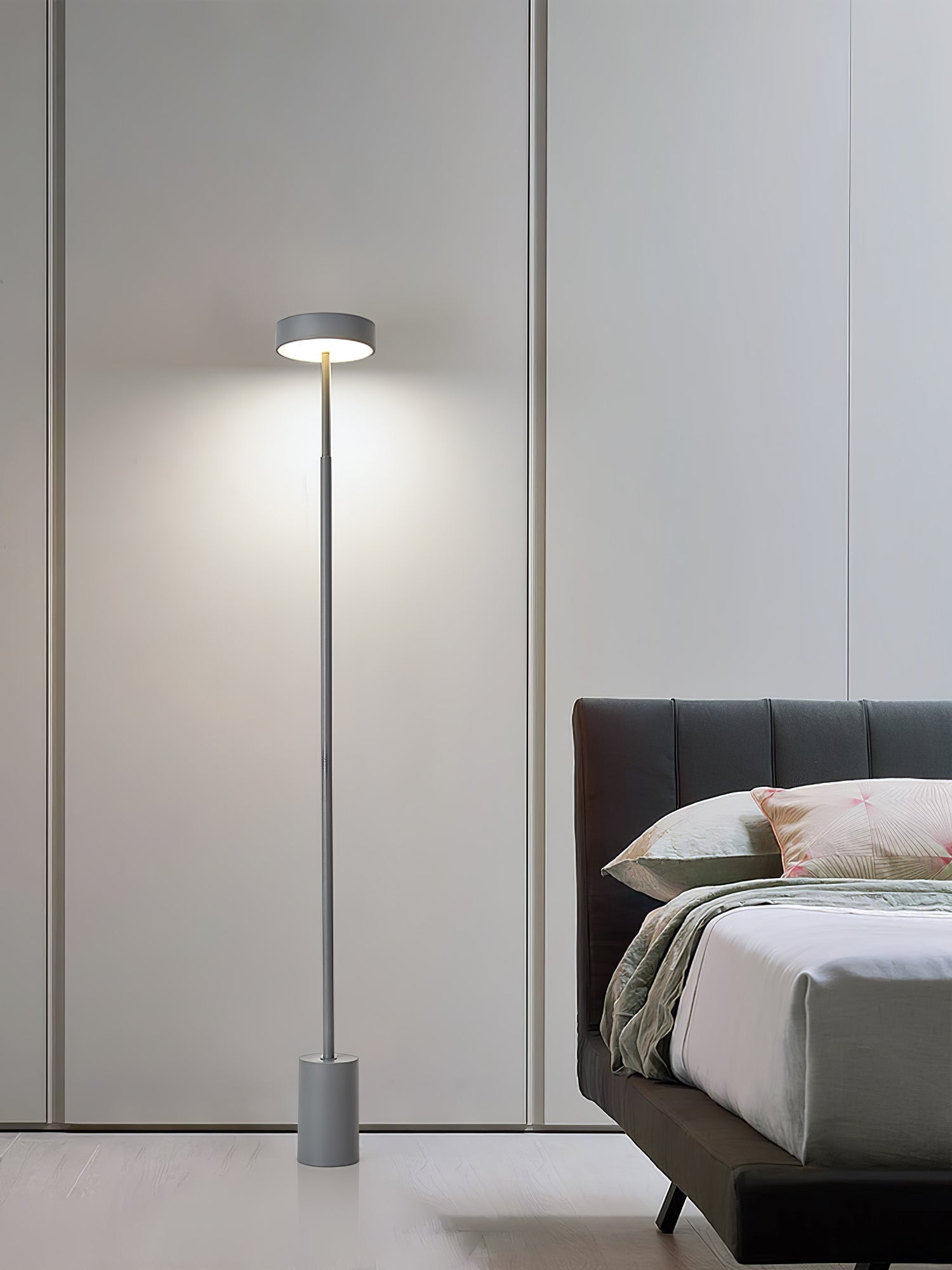 Naya Modern Rotatable LED Floor Lamp Minimalist Accent Standing Light for Reading
