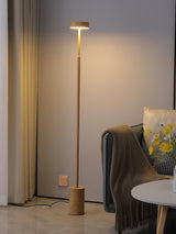 Naya Modern Rotatable LED Floor Lamp Minimalist Accent Standing Light for Reading