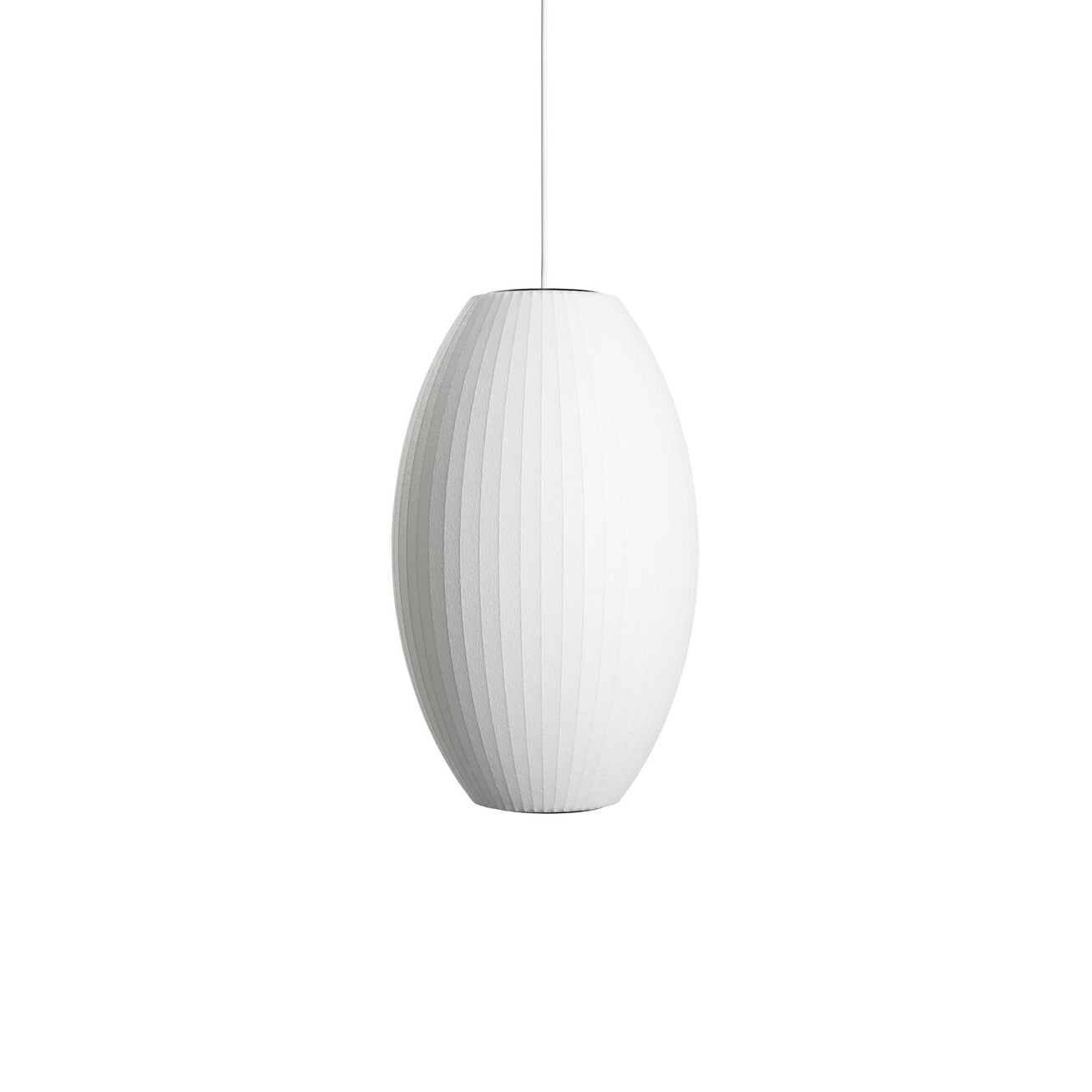 Modern Bubble Mulberry Silk Pendant Light Geometric Mid Century Minimalist Hanging Lamp for Living Room