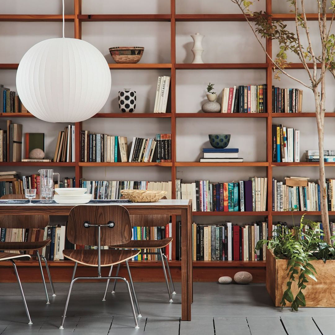 Modern Bubble Mulberry Silk Pendant Light Geometric Mid Century Minimalist Hanging Lamp for Living Room