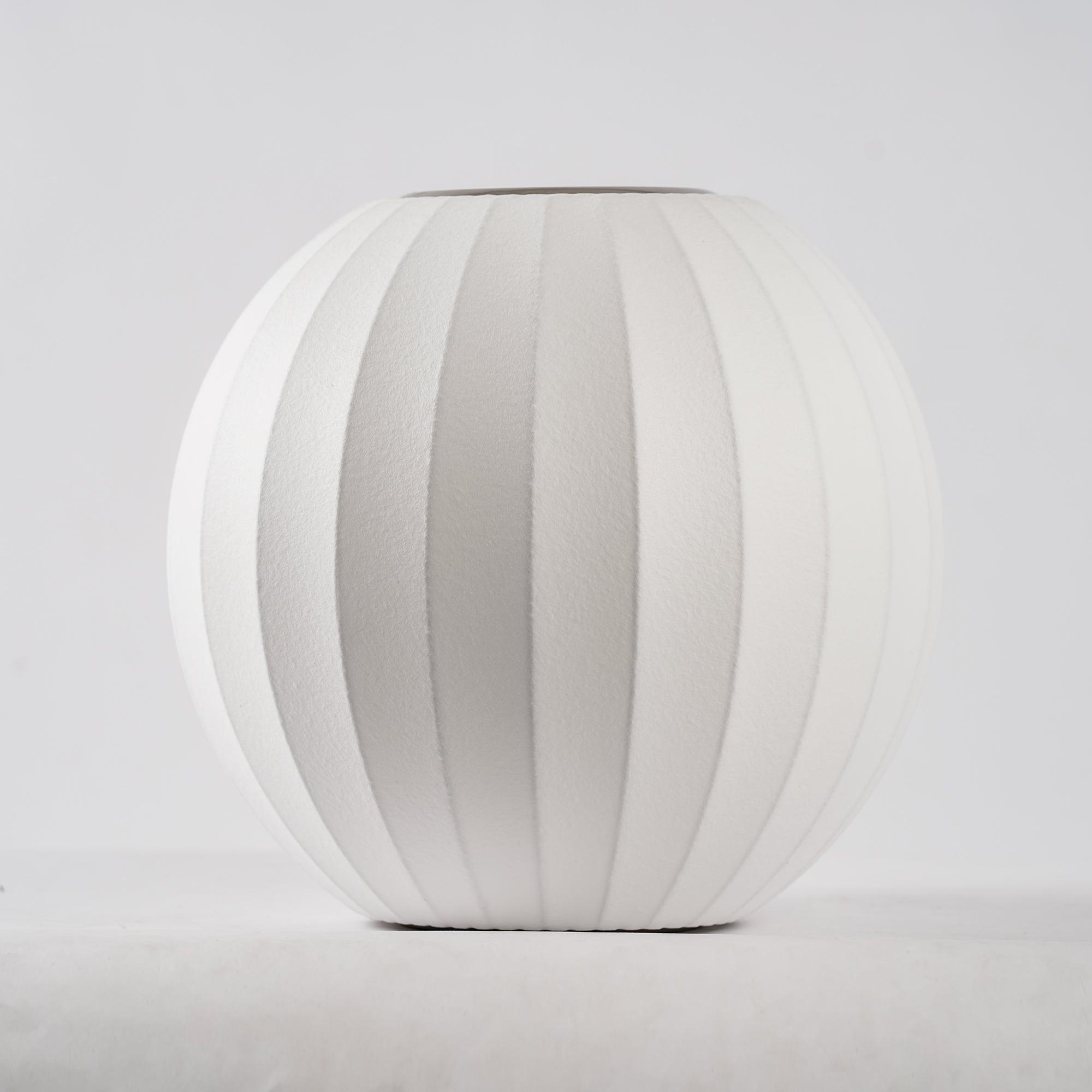 Modern Tripod Accent Table Lamp with White Polymer Bubble Shade for Elegant Interior Lighting
