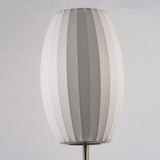 Modern Tripod Accent Table Lamp with White Polymer Bubble Shade for Elegant Interior Lighting