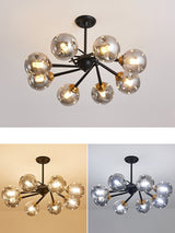 modern-handcrafted-glass-pendant-light-smoke-gray-amber-chandelier-for-dining-room