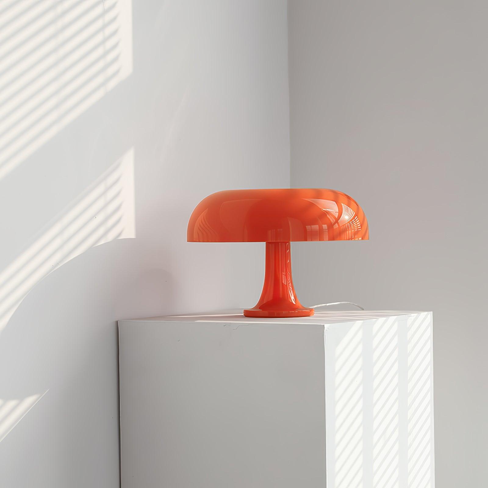 Vintage Style Mid Century Mushroom Desk Lamp for Bedroom and Office Task Lighting