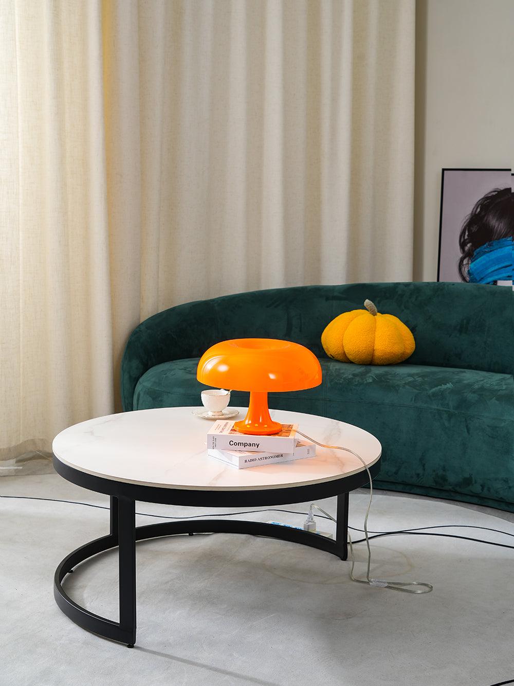 Vintage Style Mid Century Mushroom Desk Lamp for Bedroom and Office Task Lighting