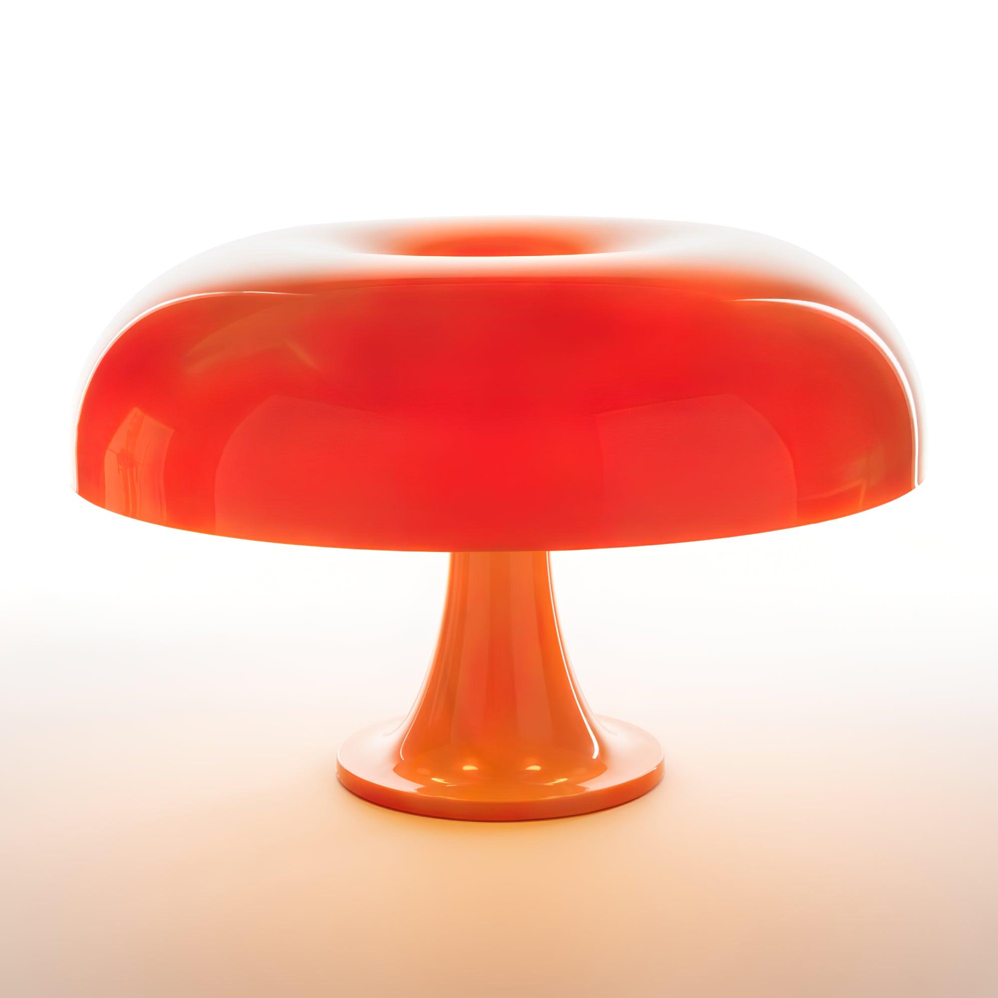 Vintage Style Mid Century Mushroom Desk Lamp for Bedroom and Office Task Lighting