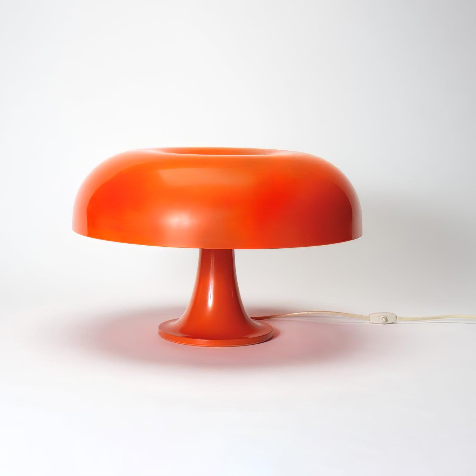 Vintage Style Mid Century Mushroom Desk Lamp for Bedroom and Office Task Lighting