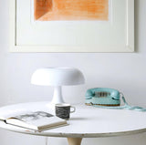 Vintage Style Mid Century Mushroom Desk Lamp for Bedroom and Office Task Lighting