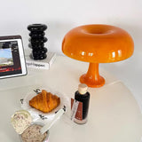 Vintage Style Mid Century Mushroom Desk Lamp for Bedroom and Office Task Lighting
