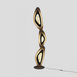 Nevis Modern Minimalist Geometric LED Floor Lamp for Living Room and Bedroom