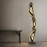 Nevis Modern Minimalist Geometric LED Floor Lamp for Living Room and Bedroom