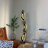 Nevis Modern Minimalist Geometric LED Floor Lamp for Living Room and Bedroom