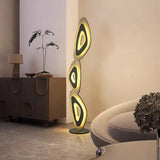 Nevis Modern Minimalist Geometric LED Floor Lamp for Living Room and Bedroom