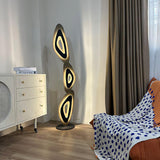 Nevis Modern Minimalist Geometric LED Floor Lamp for Living Room and Bedroom