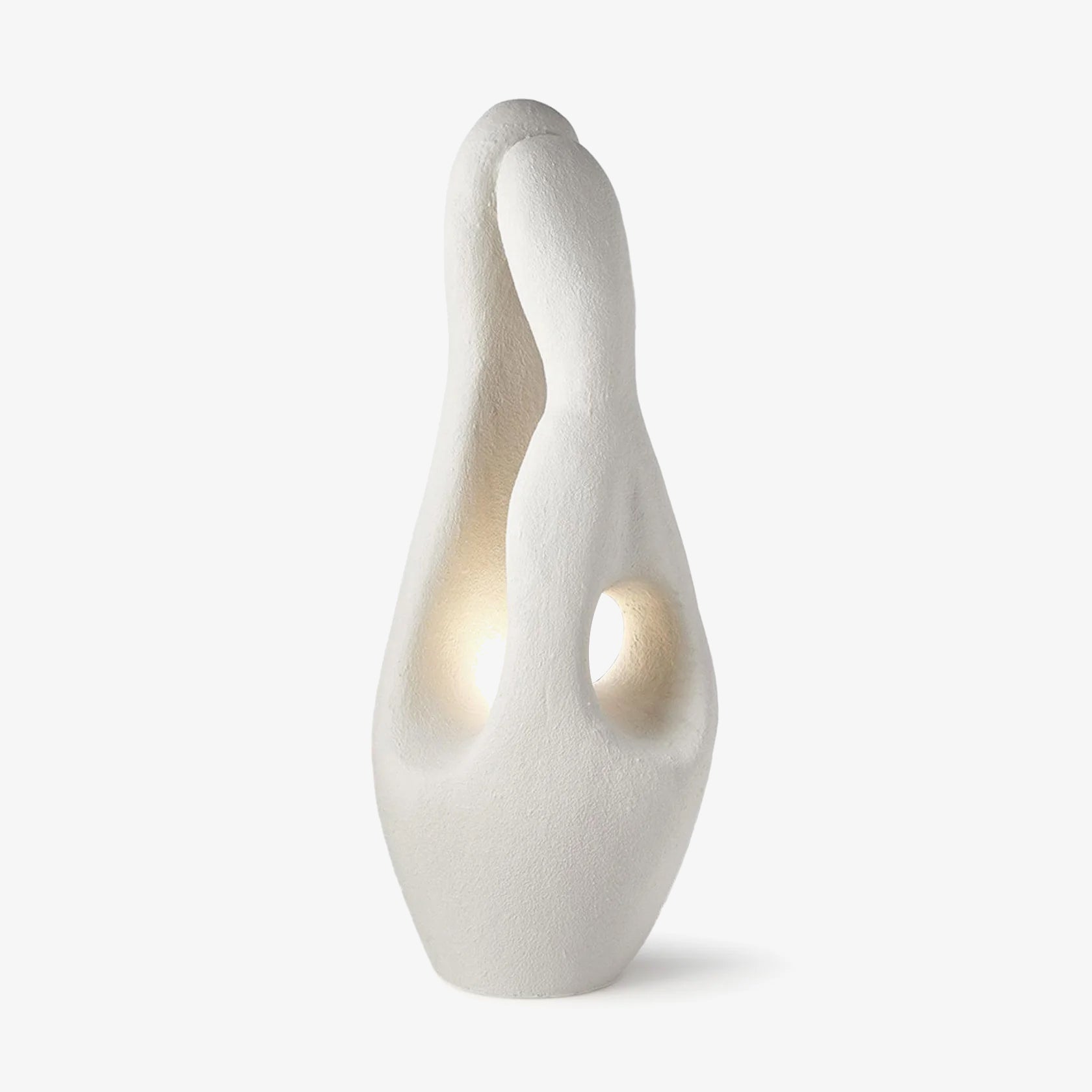 Modern Organic Sculptural Standing Lamp for Contemporary Interior Decor and Ambient Living Room Lighting