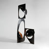 Modern Abstract Geometric LED Sculpture Floor Lamp Artistic Standing Light for Living Room