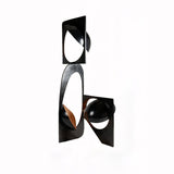Modern Abstract Geometric LED Sculpture Floor Lamp Artistic Standing Light for Living Room
