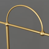Nidal Modern Metal Standing Floor Lamp with Elegant Marble Base and Minimalist Design