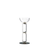 Modern Hand Blown Glass Modular Floor Lamp for Living Room with Integrated LED Lighting