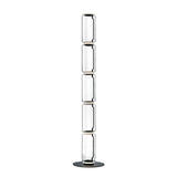 Modern Hand Blown Glass Modular Floor Lamp for Living Room with Integrated LED Lighting